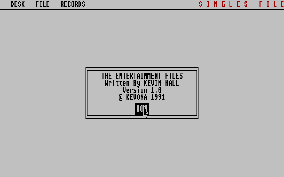Entertainment Files atari screenshot